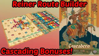 Reiner Knizia's Cascadero Review
