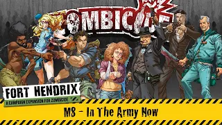 Zombicide 2nd Edition: Fort Hendrix Campaign (Mission M8) Board Game Gameplay | Live Stream Replay