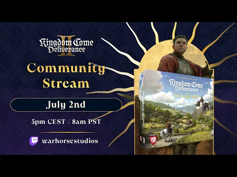 Kingdom Come: Deliverance II, Community Stream, the KCD Board Game.