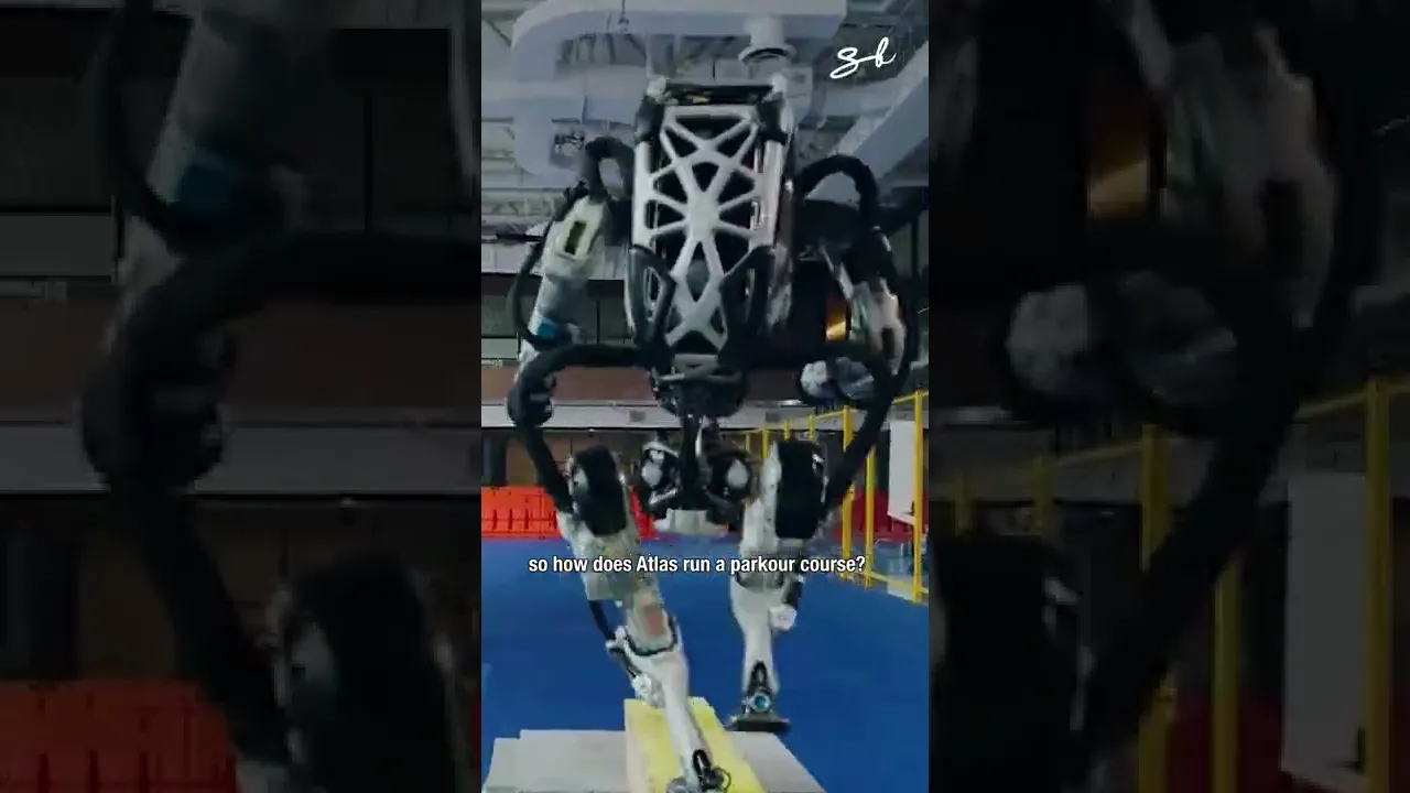 The most advanced robot stunts ever #shorts