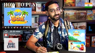 How-to-Play Go Goa - Roll and Write game - Kheo Games New Indian game //Chai & Games