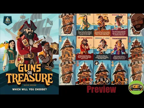 Guns or Treasure Preview - There's no "Arrr" in Bluff