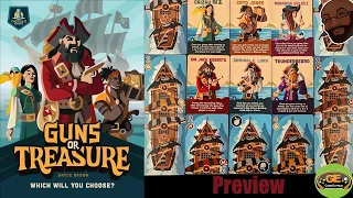 Guns or Treasure Preview - There's no "Arrr" in Bluff