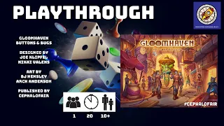 Gloomhaven Buttons and Bugs Playthrough