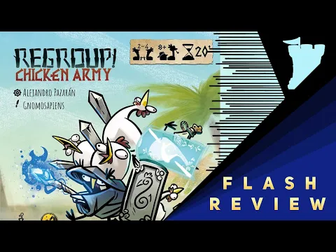 Regroup Chicken Army Flash Review with Chris & Wendy Yi