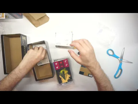 Ziggurat: The Veridian Shroud prototype unboxing, part 1