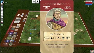 How to play Onus! Traianus. A playthrough using Tabletop Simulator.