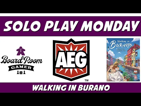 Walking in Burano | Solo Play Monday | Playthrough