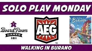 Walking in Burano | Solo Play Monday | Playthrough