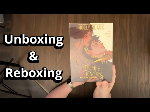 Enemies and Lovers: The Crown of Elfhame - Card Game Unboxing & Reboxing - What's in the Box?