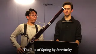 Professional vs Beginner Bassoon