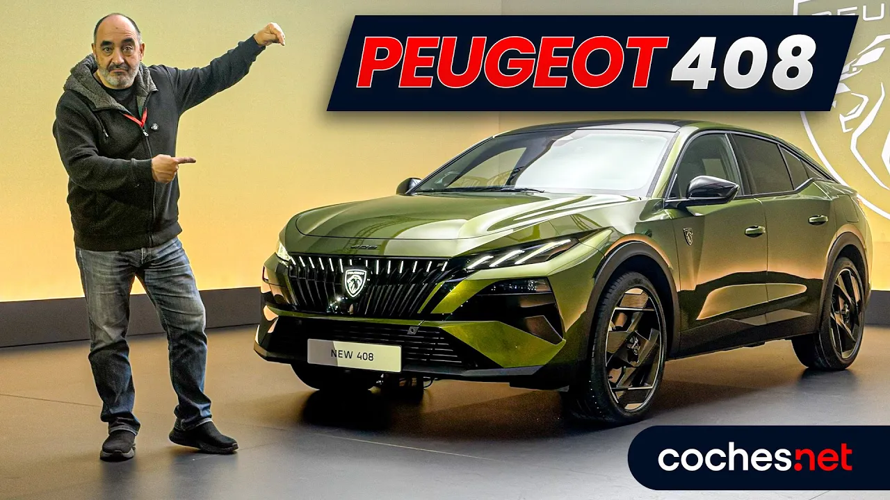 Peugeot 408 2026. Ahora también en eléctrico | Primer vistazo / Review en español | coches.net