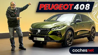 Peugeot 408 2026. Ahora también en eléctrico | Primer vistazo / Review en español | coches.net