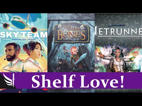 Top 10 "New to Me Board Games" 2024 - Shelf Love #5