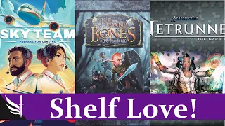 Top 10 "New to Me Board Games" 2024 - Shelf Love #5