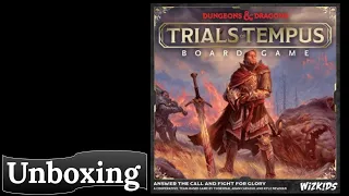 Dungeons & Dragons: Trials of Tempus Board Game - Unboxing