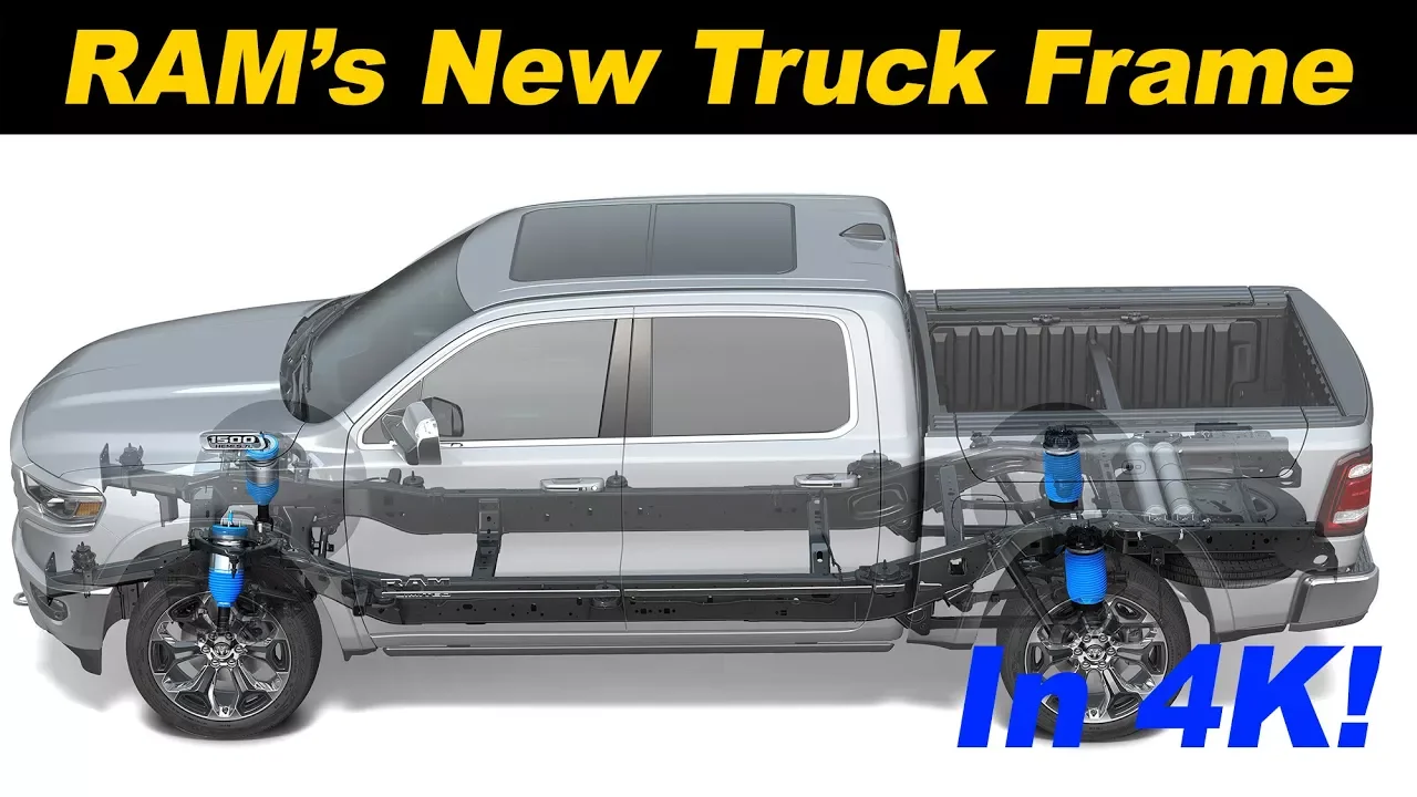 2019 RAM 1500 - Deep dive into RAM's stronger and lighter frame