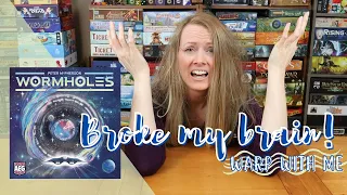 WORMHOLES Overview & Review | How This Game Broke My Brain
