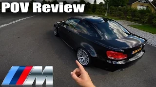BMW 1M 1 Series M Coupe Review POV Test Drive