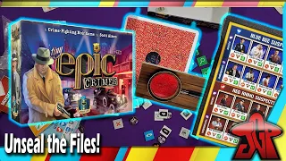 Tiny Epic Crimes PROTOTYPE unboxing