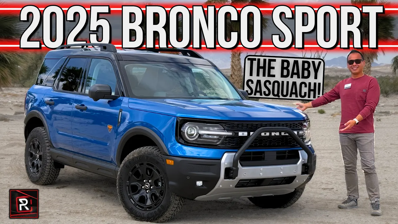 The 2025 Ford Bronco Sport Badlands Is A Sasquatch Ready Urban Adventure SUV