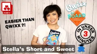 Qwixx on Board, Board Game - Stella's Short and Sweet