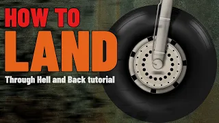 How to Land your B-24 Bomber. Through Hell and Back solo wargame Landing tutorial