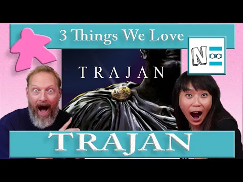 TRAJAN - 3 Things We Love - Board Game Review