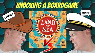 Unboxing Land VS Sea, FIGHT!
