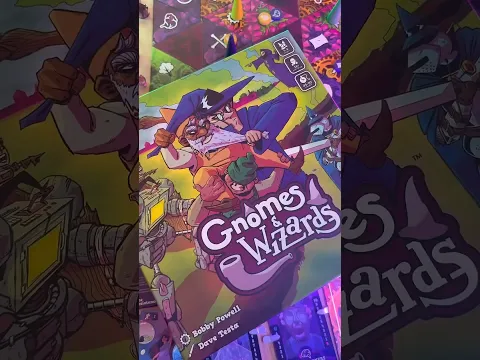 Gnomes & Wizards Preview - A Spell Casting Battle Royale for your Table! (Board Games Direct)