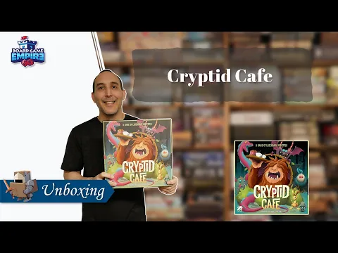Cryptid Cafe Unboxing