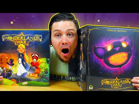 Unboxing Wonderland's War: A Game of Magic, Mystery, and Adventure