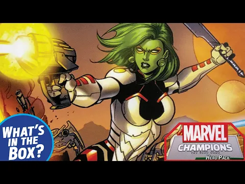 GAMORA Hero Pack for MARVEL CHAMPIONS - Unboxing and look at all the new cards!