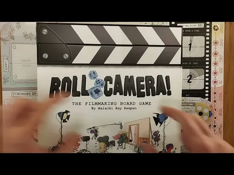 Roll Camera: Film making #cooperative #boardgame AmassGames #tabletop #movies #movie #unboxing