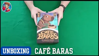 Unboxing | Café Baras | Ένα Meeple Την Ημέρα