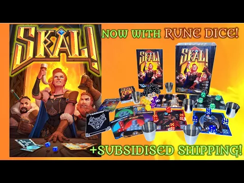 SKÅL! The Viking Rune Dice Game!  - Official Video