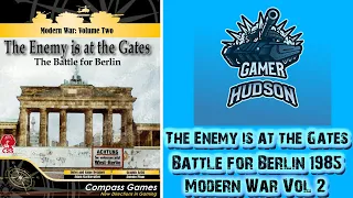The Enemy is at the Gates - Battle for Berlin 1985 Compass Games (4K) #ww3 #coldwar