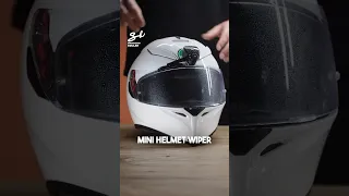 I can see clearly now the rain is gone...😅🎶 #helmet #motorbike #cooltech