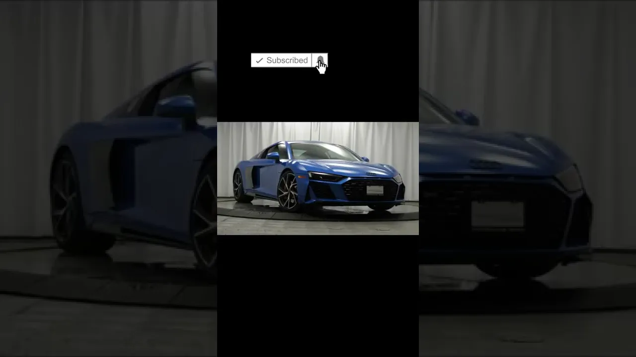 Is The Audi R8 RWD V10 Beautiful? #shorts
