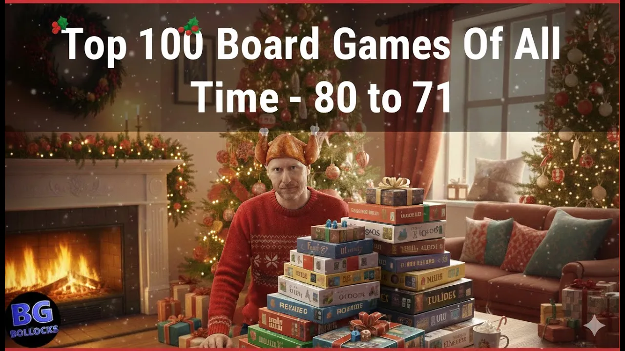 Top 100 Board Games Of All Time - 80 to 71 (2025)