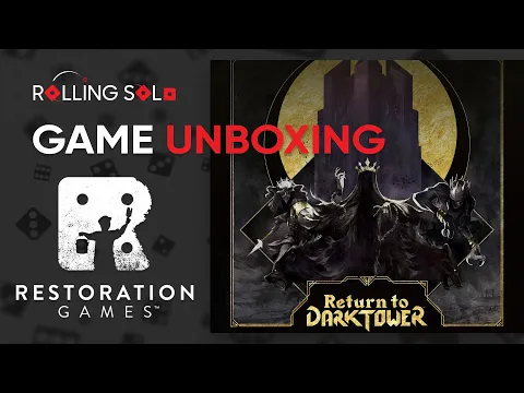 Return to Dark Tower + Expansions & Add-ons | Game Unboxing