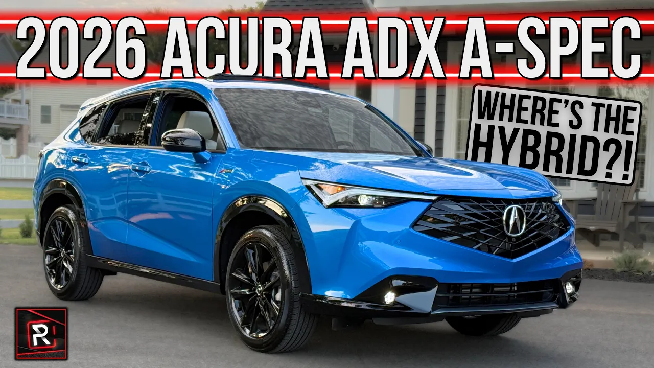 Would Be Better As A Hybrid! | 2026 Acura ADX A-Spec | Detailed Review