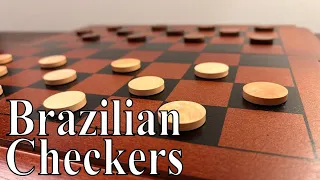 How to Play Brazilian Checkers (and International Checkers too!)
