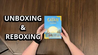 Catan: Seafarers 5-6 Player Game Extension - Unboxing and Reboxing - What's in the Box?