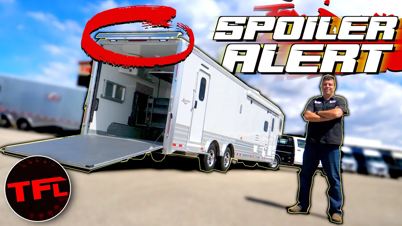 Full Tour: Cimarron Freedom is a Luxury House on Wheels with a Large Garage for Your Toys!
