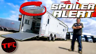 Full Tour: Cimarron Freedom is a Luxury House on Wheels with a Large Garage for Your Toys!