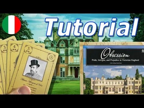 Obsession Tutorial - gioco da tavolo - ITA