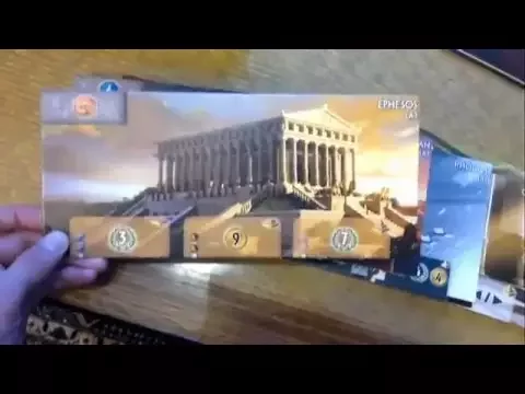 7 Wonders Board Game Review (Includes Age 3 Cards from 2nd Print) [Vancouver Gamers]