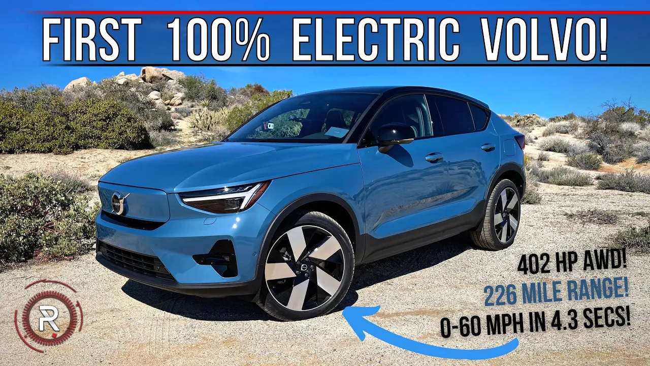 The 2022 Volvo C40 Recharge Is An Electric Crossover Between The C30 & XC40
