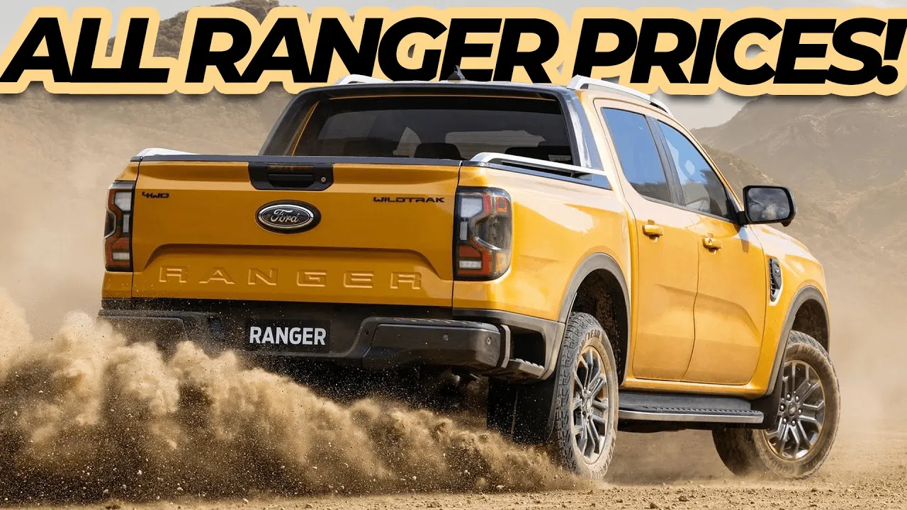New Ford Ranger prices announced! Cheaper than expected? (Ranger 2022)